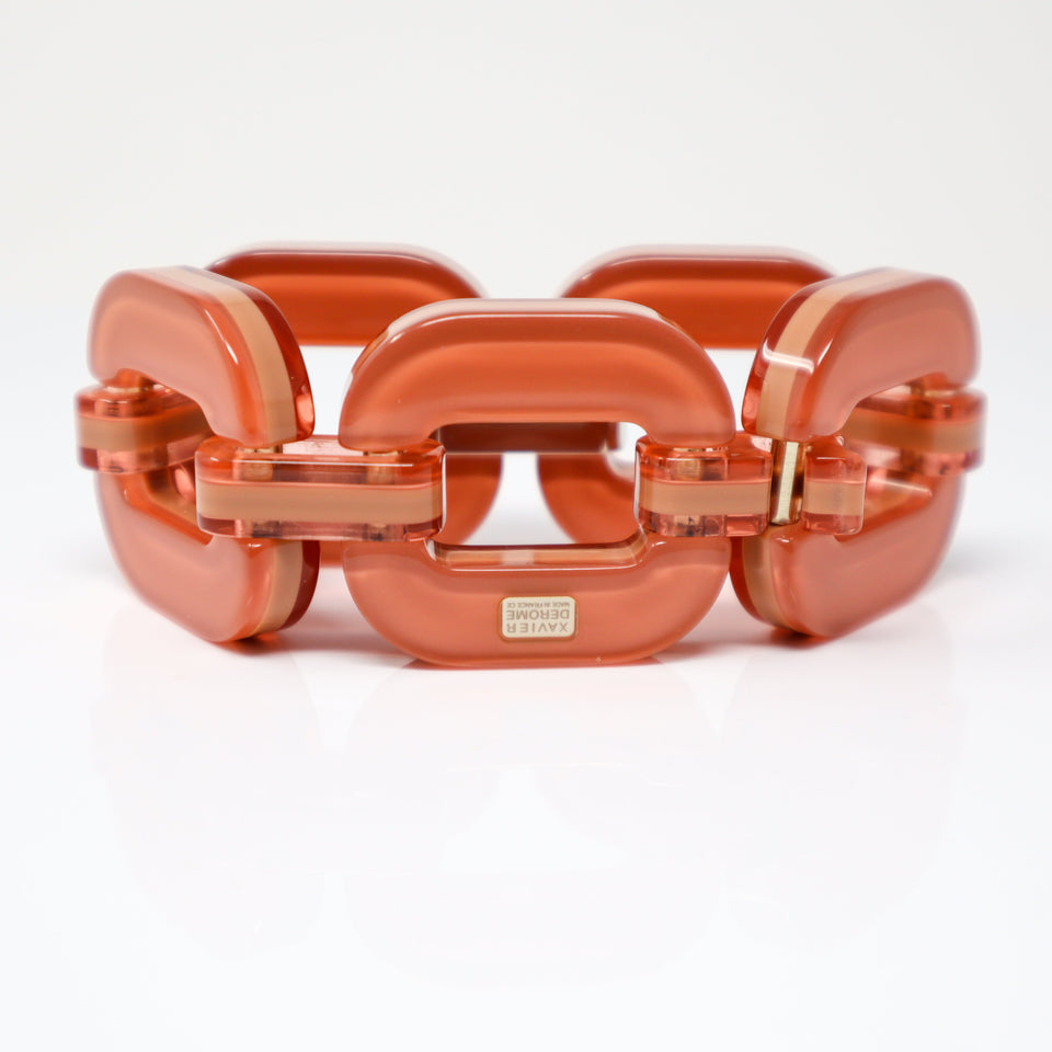 BIG Bracelet X.D. Design L Peach Metallic