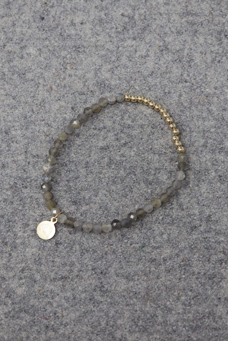 STEINBERG ARMBAND QUARTZ & GOLDFARBIGEN PERLEN