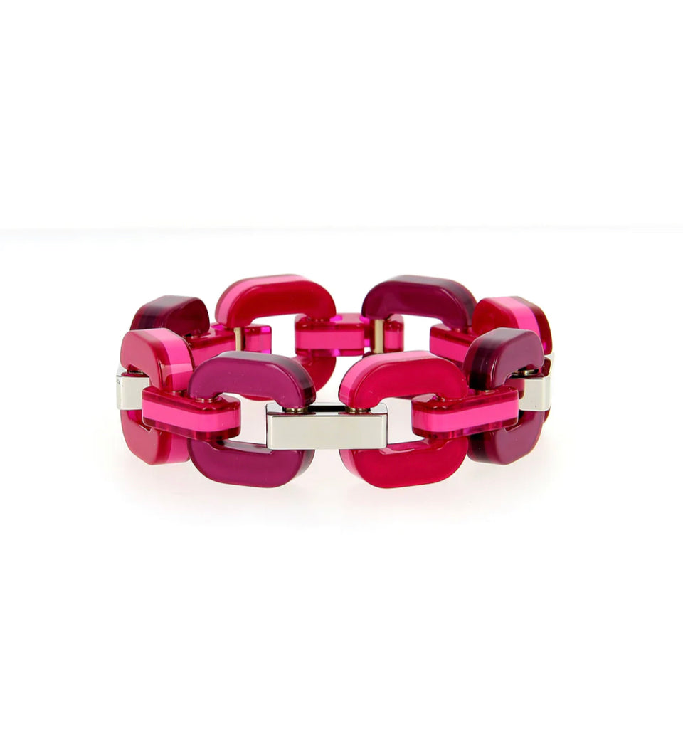 BIG Bracelet X.D. Design S Two-Tone Neon Pink-Lila