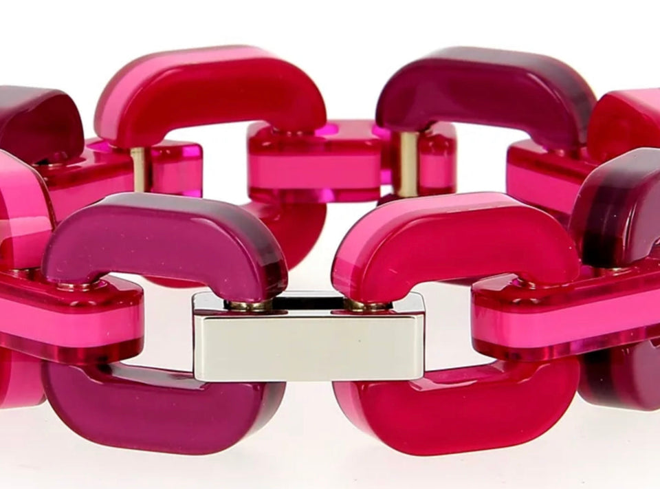 BIG Bracelet X.D. Design S Two-Tone Neon Pink-Lila