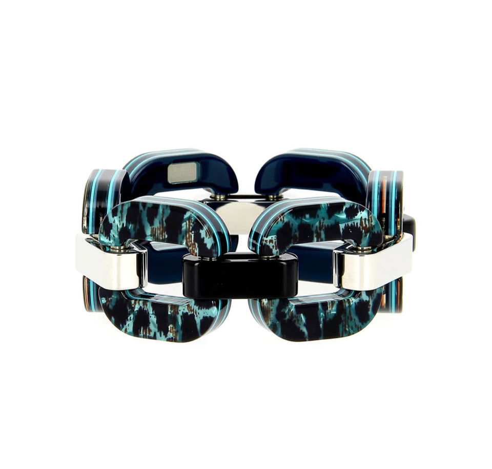 BIG Bracelet X.D. Design reversible Aqua Blue