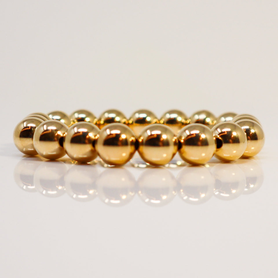Basic 10 mm beads bracelet
