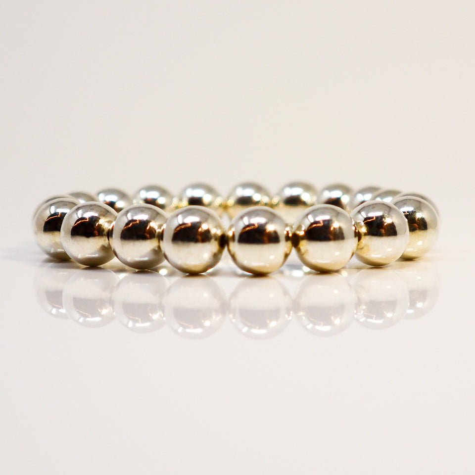 Basic 10 mm beads bracelet