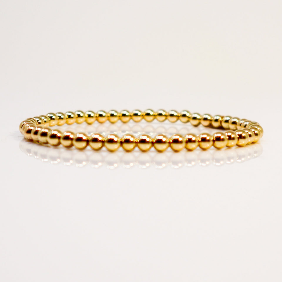 Basic 4 mm beads Bracelet