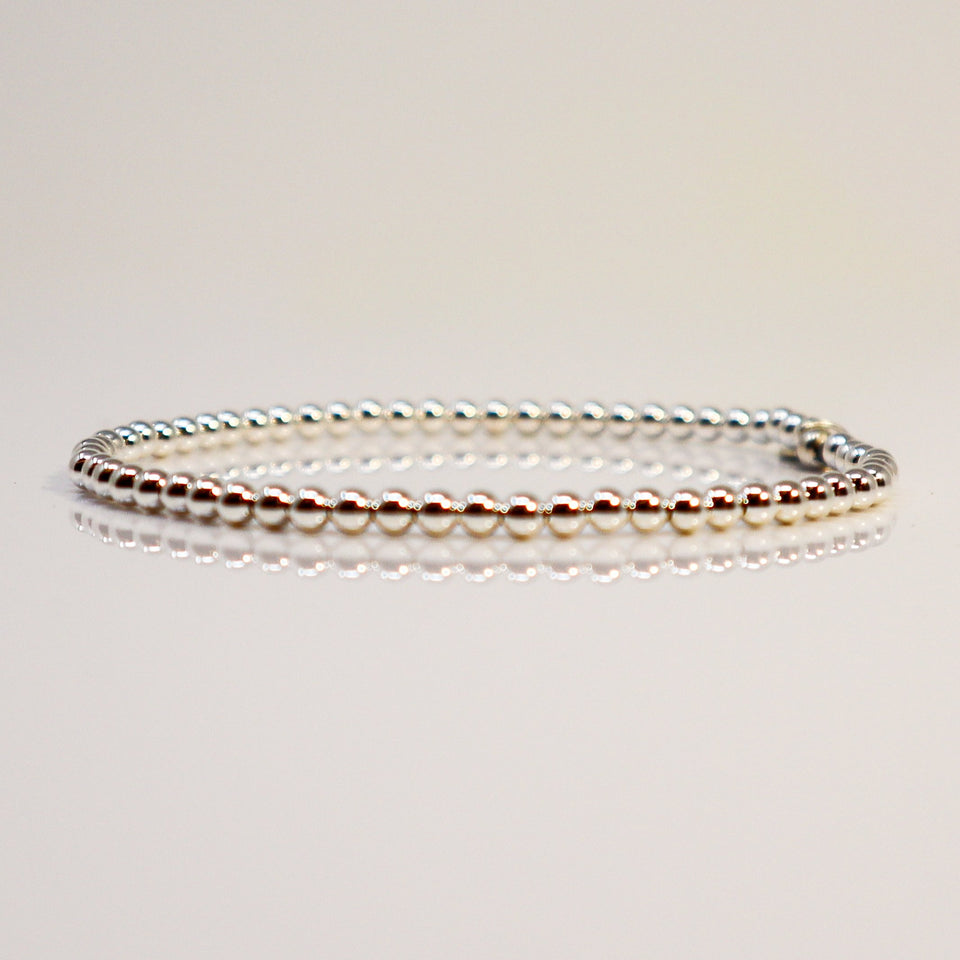 Basic 3 mm beads bracelets